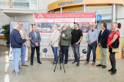 Presentadas tres novas figuras do Belén de Begonte na Semana de Cine de Lugo
