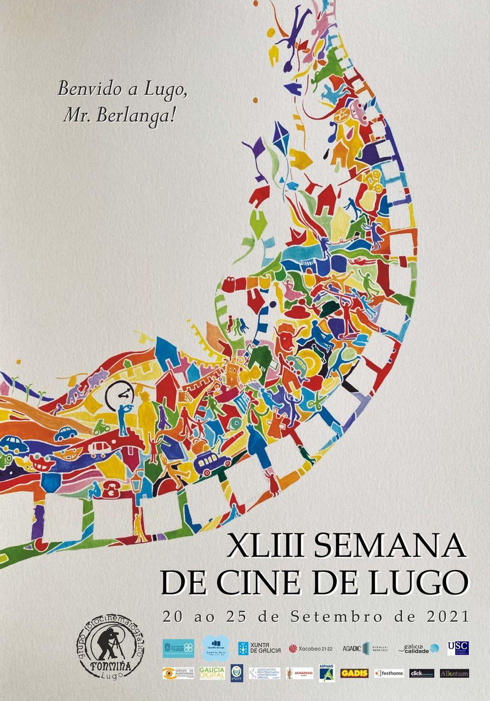 Publicado o cartel da XLIII Semana de Cine de Lugo que se celebrará do 20 ao 25 de setembro